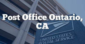 Post Office Ontario, CA
